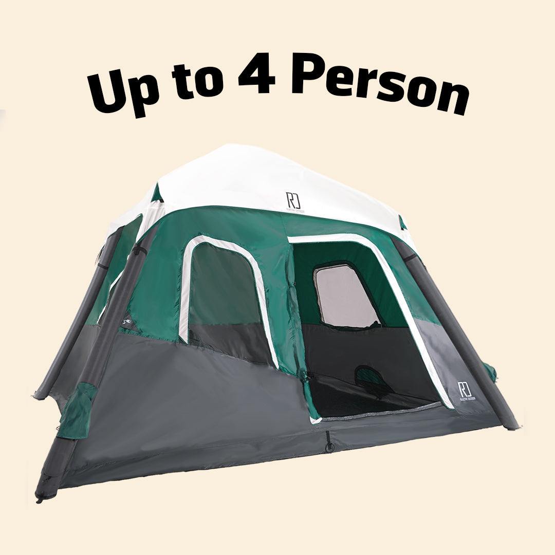 Small Sized 2 Step Cabin Tent Up To 4 Person