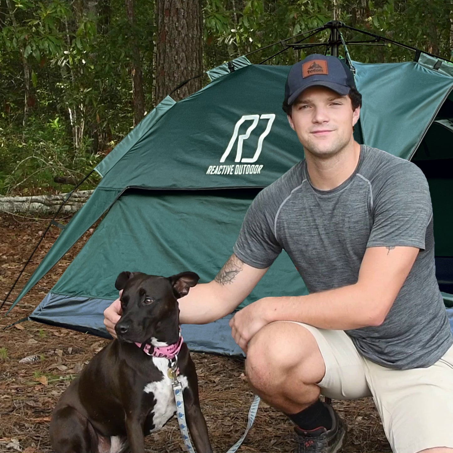Small-Sized 3 Secs Tent + FREE Camping Tarp (For 1-2 Person, US)