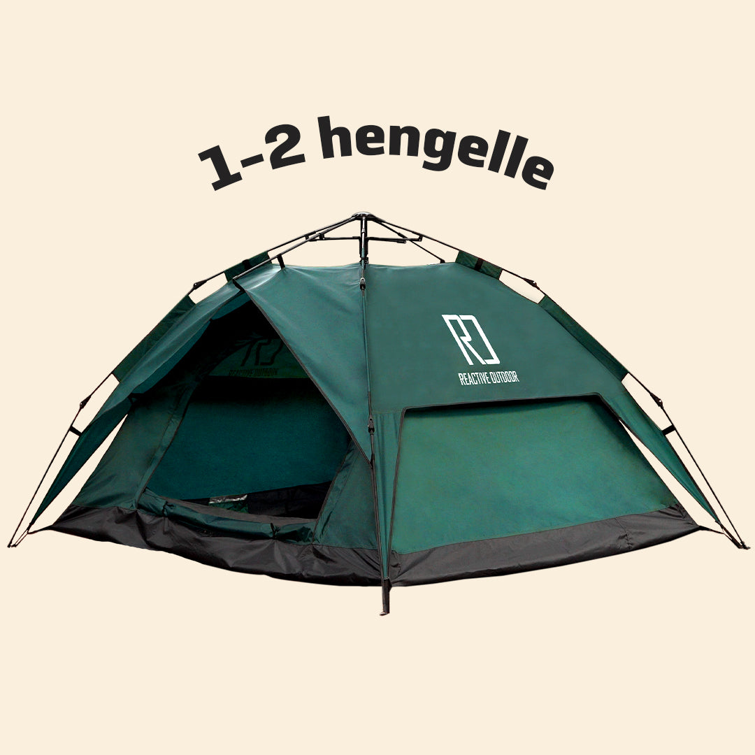 Pieni 3 sekunnin teltta (1–2 hengelle)