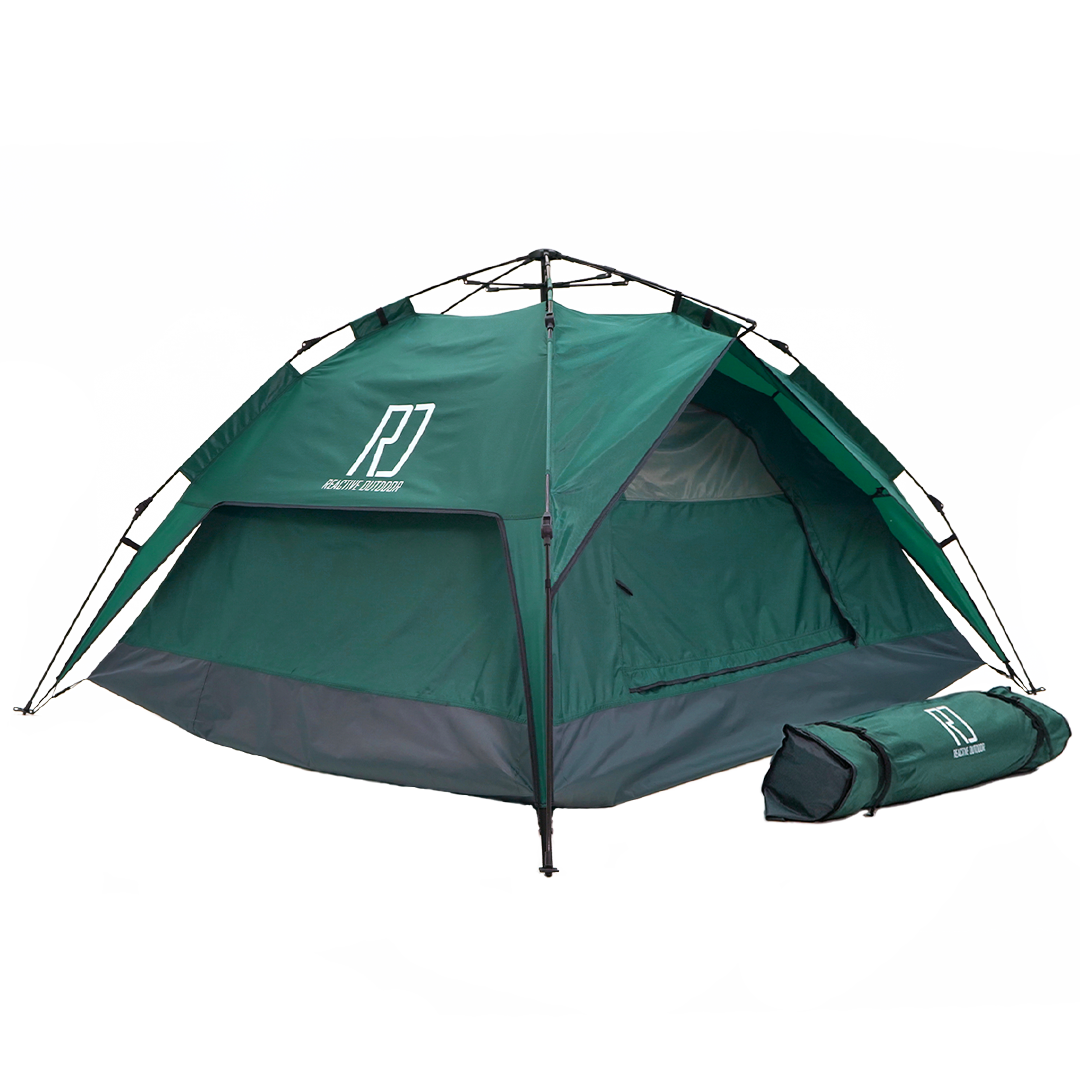 Large-Sized 3 Secs Tent + FREE Camping Tarp (Up to 3 Person, US)