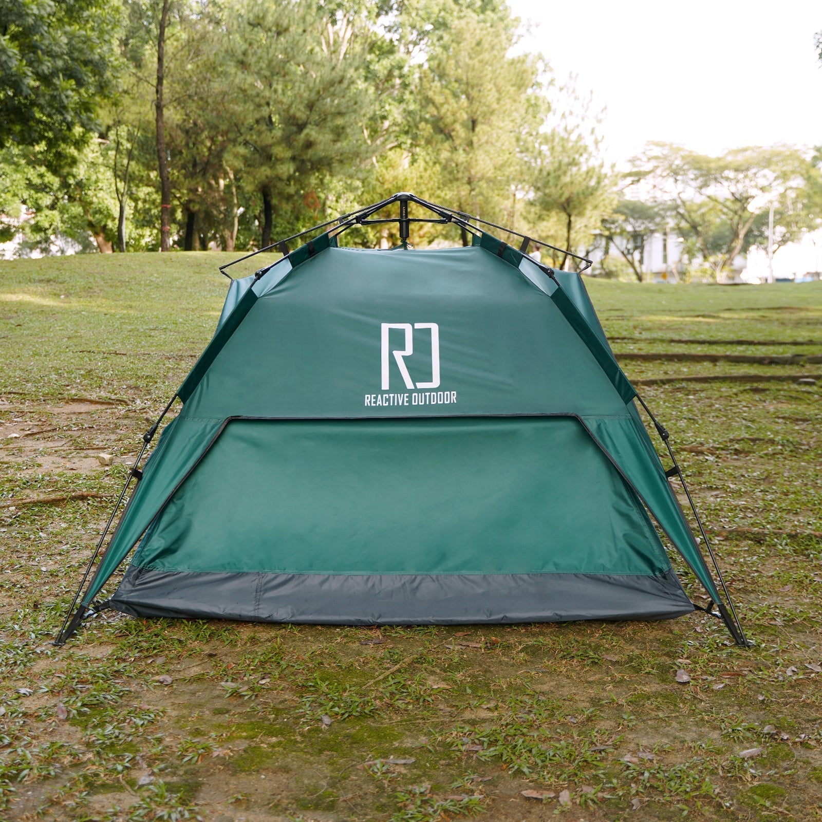 Tenda Pop-Up Istantanea 2-3 Persone Impermeabile E Antivento – Facile Da Montare Per Campeggio, Spiaggia E Trekking, Verde