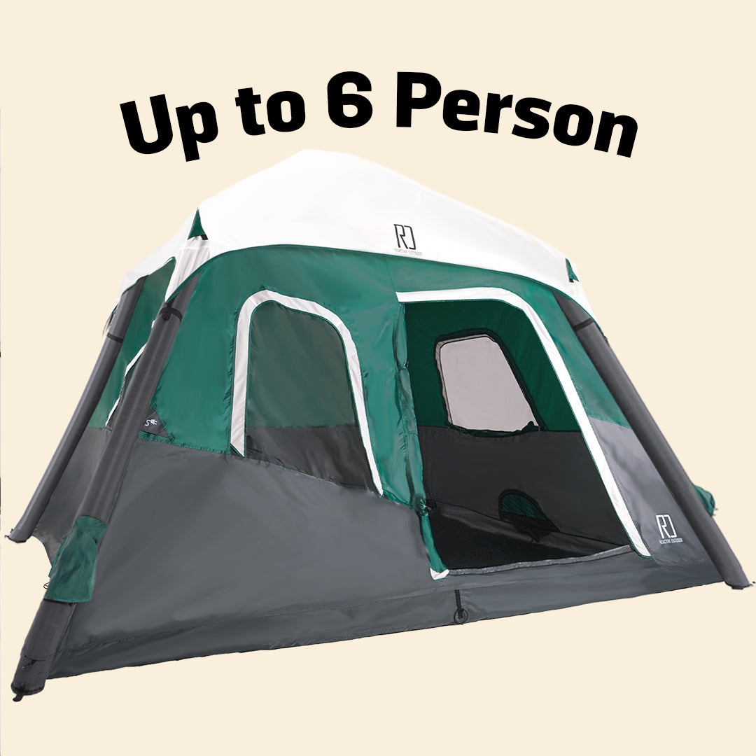 Large-Sized 2-Step Cabin Tent (Up To 6 Person)