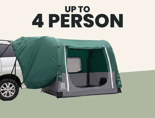 Small-Sized 2-Step SUV Tent + FREE Camping Tarp (Up To 4 Person)