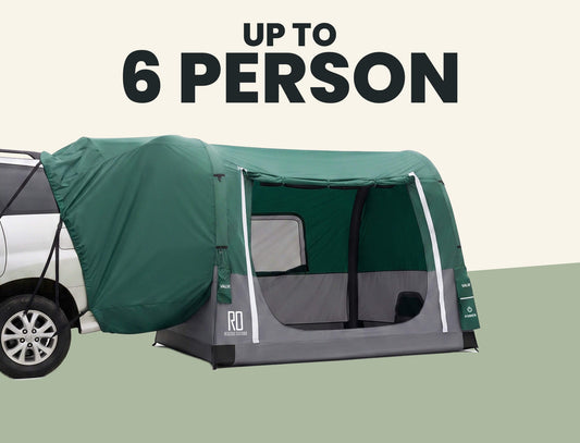 Large-Sized 2-Step SUV Tent + FREE Camping Tarp (Up To 6 Person)