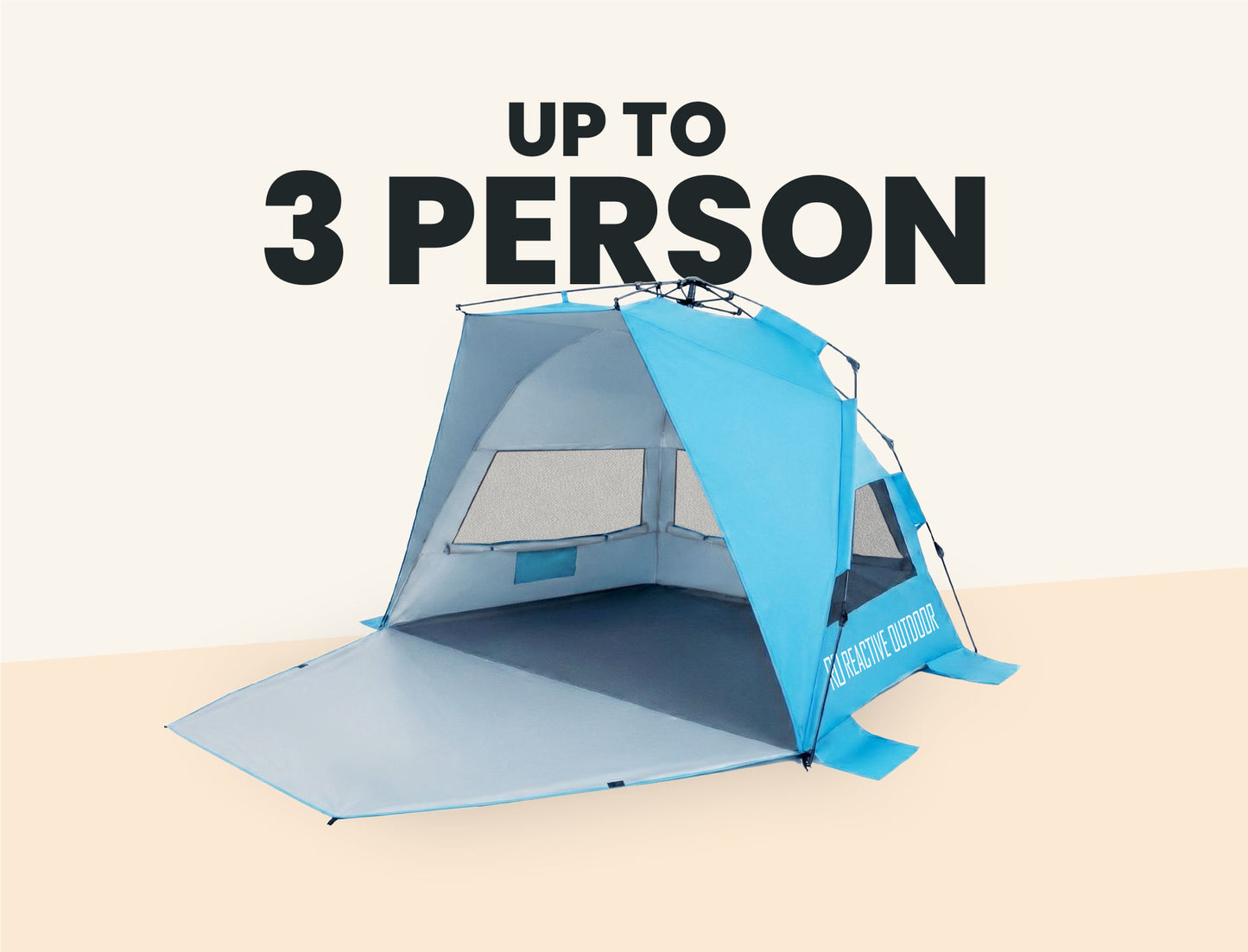 Small-Sized 3 Secs Cabana (Up To 3 Person, US)