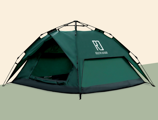 Large-Sized 3 Secs Tent + FREE Camping Tarp (Up to 3 Person)