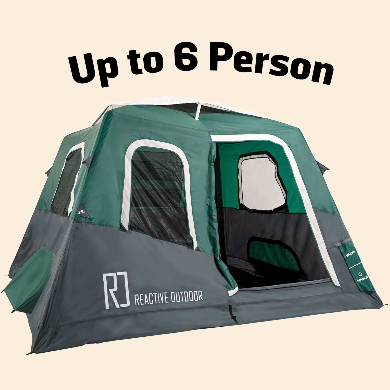 6 person inflatable tent best sale