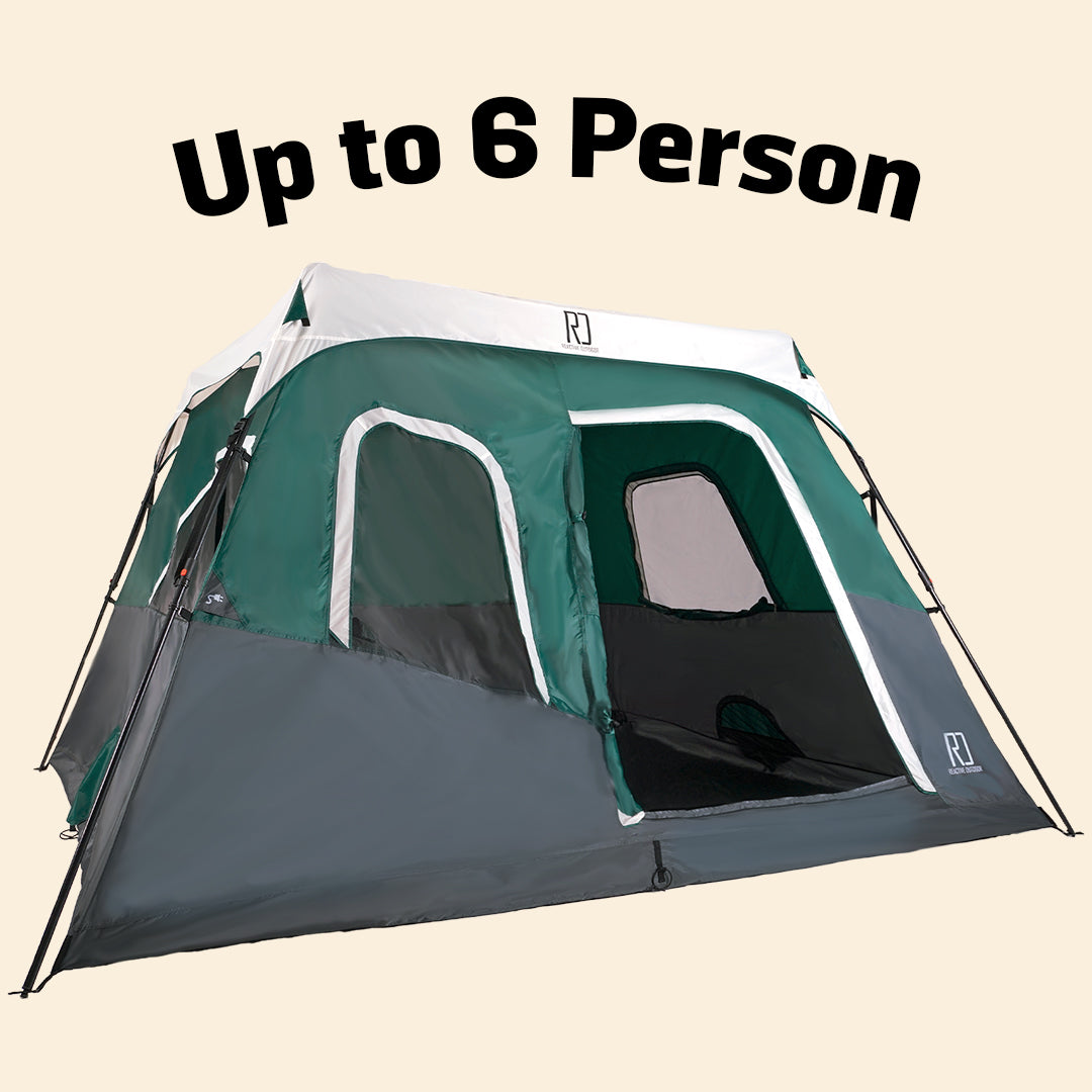Large-Sized 5 Secs Cabin Tent (Up To 6 Person)