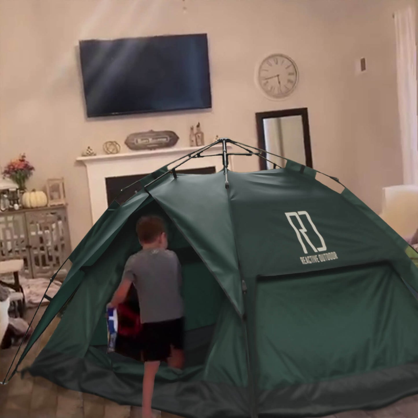 3x Extra Large-Sized 3 Secs Tent (For Friend Group of 6-9, US)