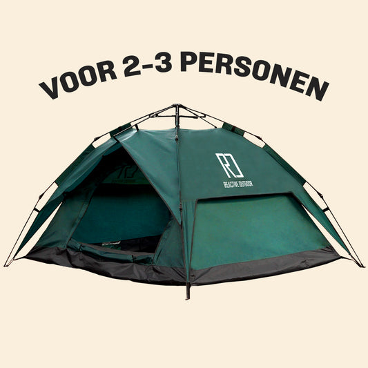 Grote 3 Sec Tent (Voor 2-3 personen, NL)