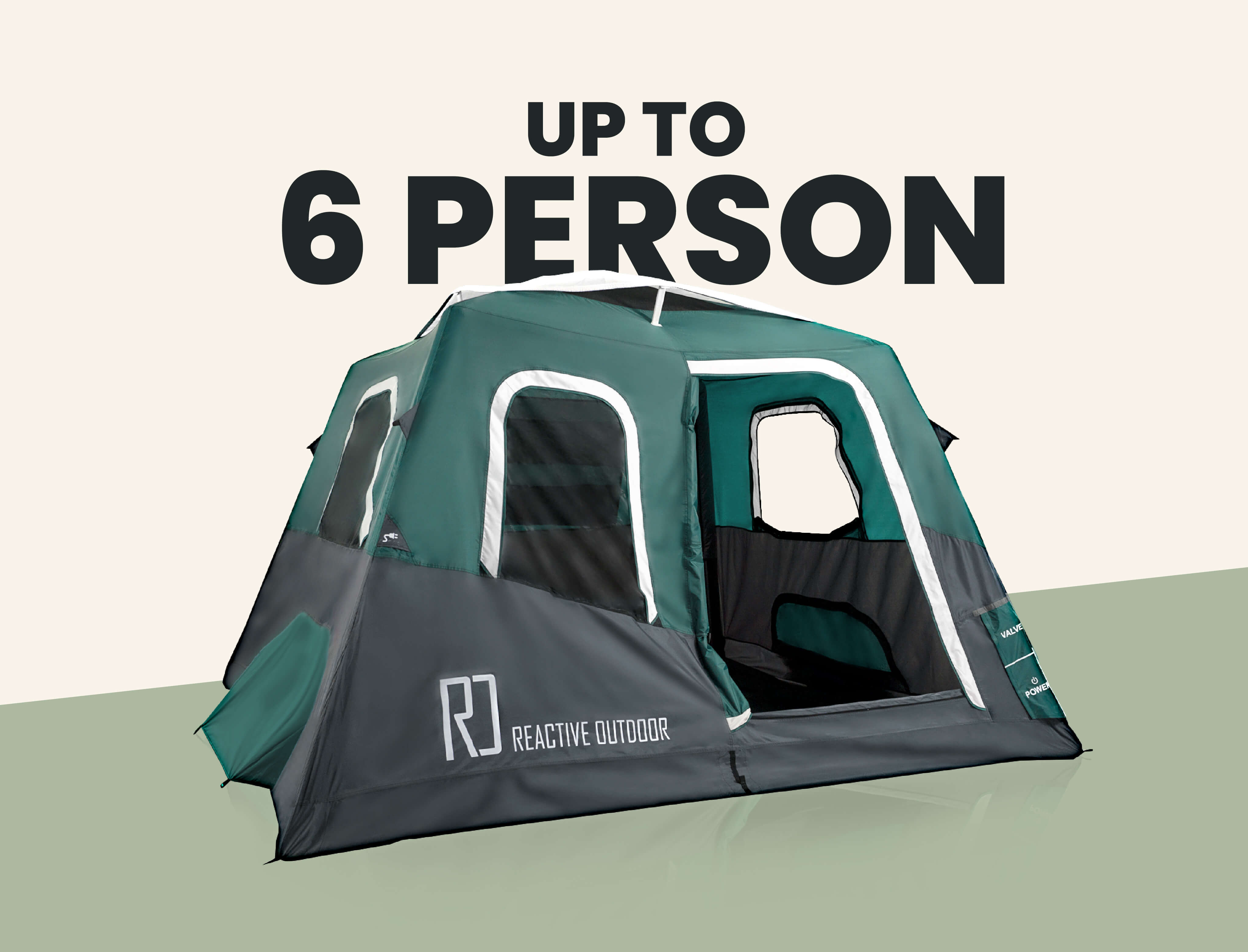 Instant Pop Up Camping Tent Family 2-4 Person Auto Tent Waterproof