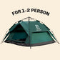 Small-Sized 3 Secs Tent + FREE Camping Tarp (For 1-2 Person, EU)