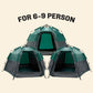3x Extra Large-Sized 3 Secs Tent (For 6-9 Person, US)