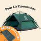 Tente 3 Secs Tent de petite taille + bâche de camping GRATUITE (Pour 1 á 2 personnes)