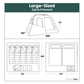 Large-Sized 2-Step Cabin Tent + FREE Camping Tarp (Up To 6 Person)