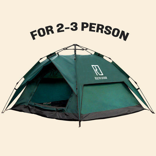 Large-Sized 3Secs Tent (For 2-3 Person, EU) + Free Camping Checklist