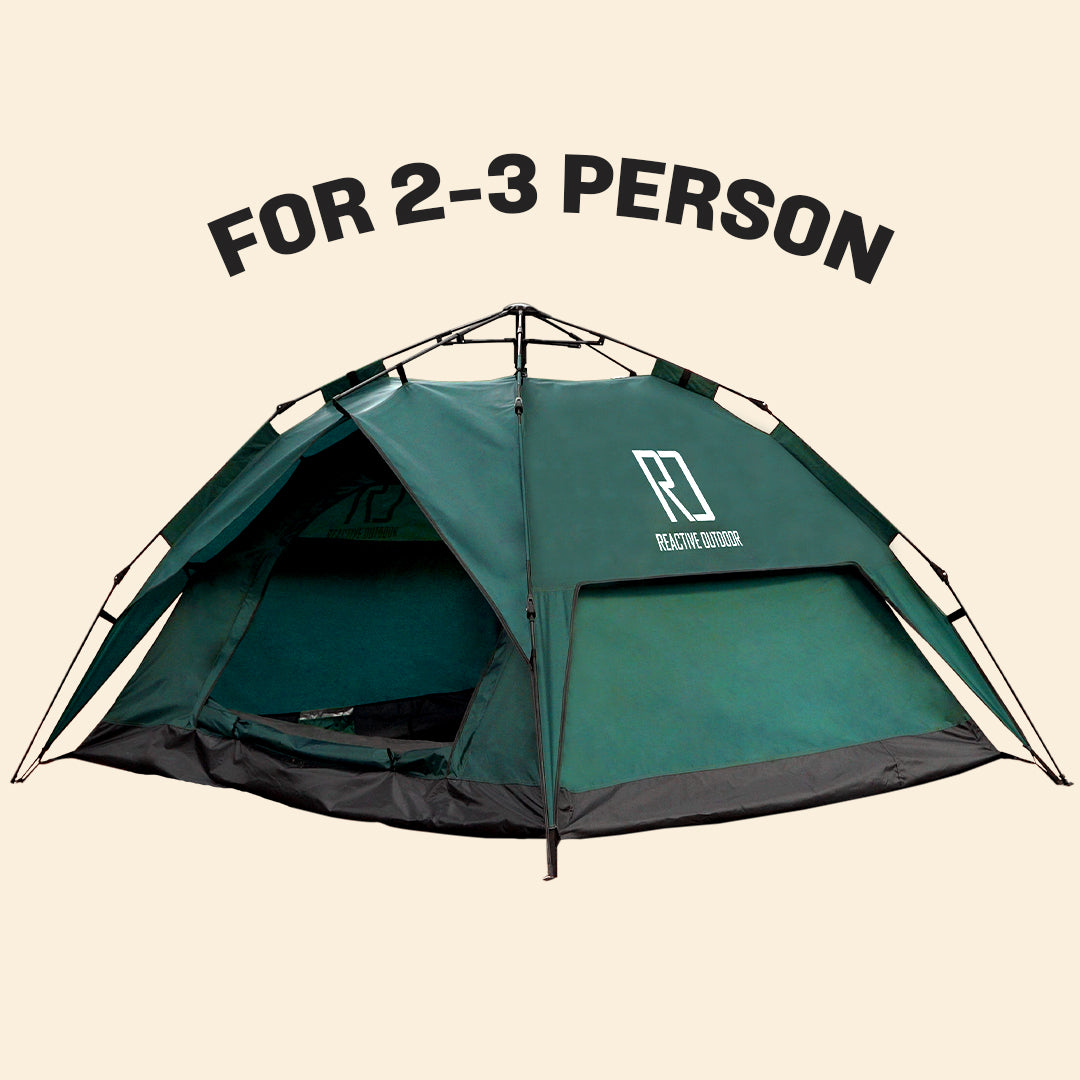 Large-Sized 3Secs Tent (For 2-3 Person, AU) + Free Camping Checklist
