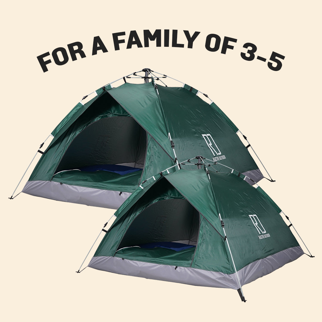 1 Small-Sized + 1 Large-Sized 3Secs Tent (Family Package, UK, Do Not Order)