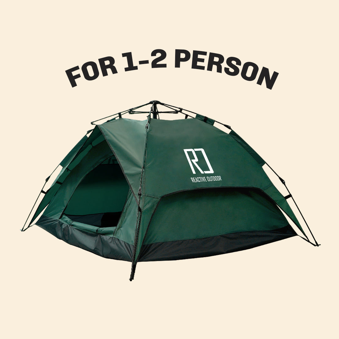 Small-Sized 3Secs Tent (For 1-2 Person, US) + Free Camping Checklist